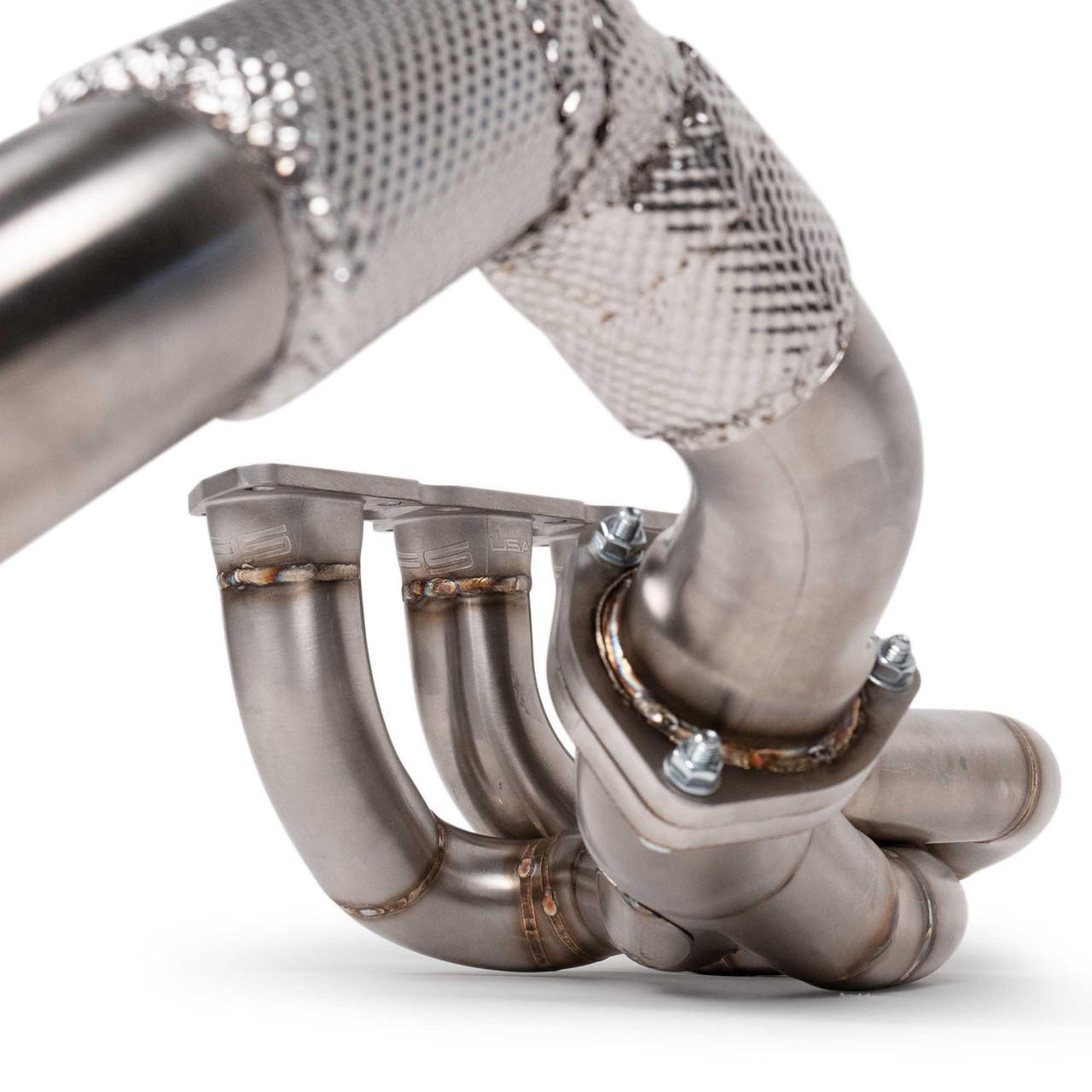 Fabspeed Porsche 718 GT4 RS RENNKRAFT Long Tube Header System (2022+)