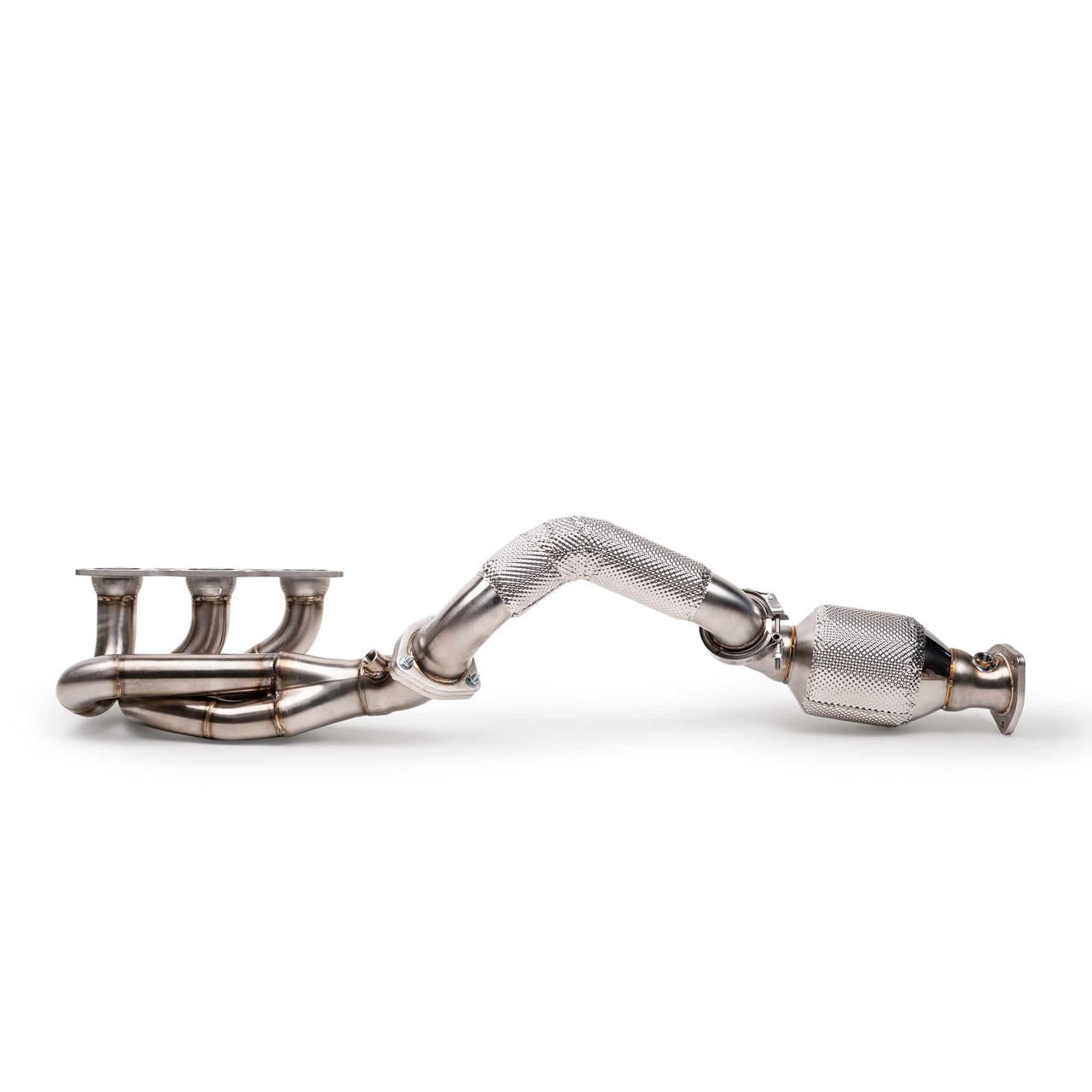 Fabspeed Porsche 718 GT4 RS RENNKRAFT Long Tube Header System (2022+)