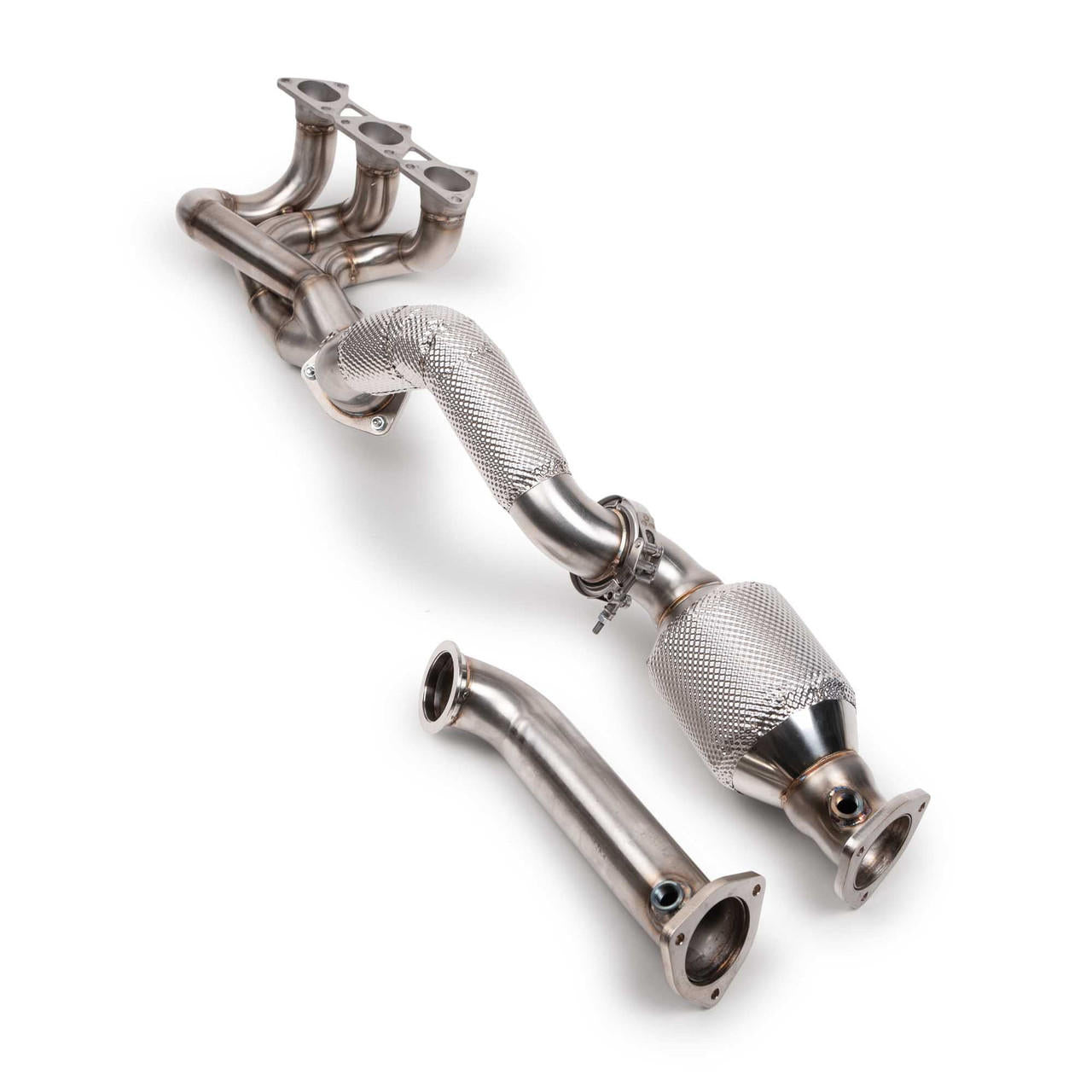 Fabspeed Porsche 718 GT4 RS RENNKRAFT Long Tube Header System (2022+)