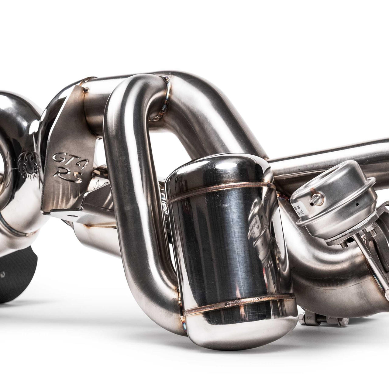 Fabspeed Porsche 718 GT4 RS Valved X-Pipe Cat-Back Exhaust System (2022+)