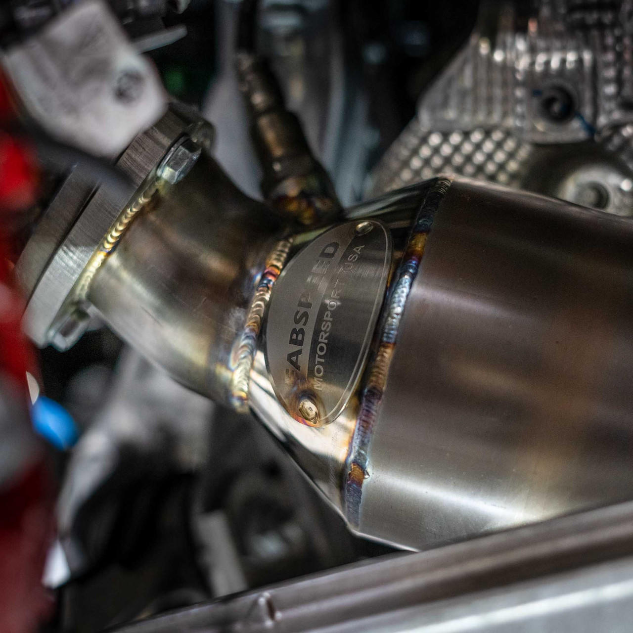 Fabspeed Porsche 718 GT4 / GTS / Spyder RENNKRAFT Modular Street and Racing Headers with HJS Catalytic Converters (2020+)