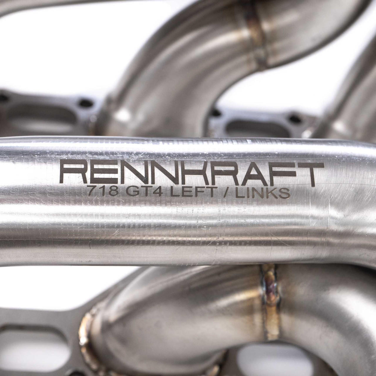 Fabspeed Porsche 718 GT4 / GTS / Spyder RENNKRAFT Modular Street and Racing Headers with HJS Catalytic Converters (2020+)