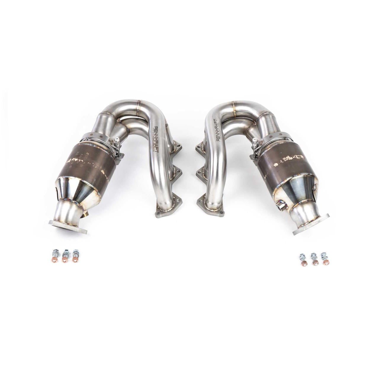 Fabspeed Porsche 718 GT4 / GTS / Spyder RENNKRAFT¬Æ Modular Street and Racing Headers with HJS Catalytic Converters (2020+)