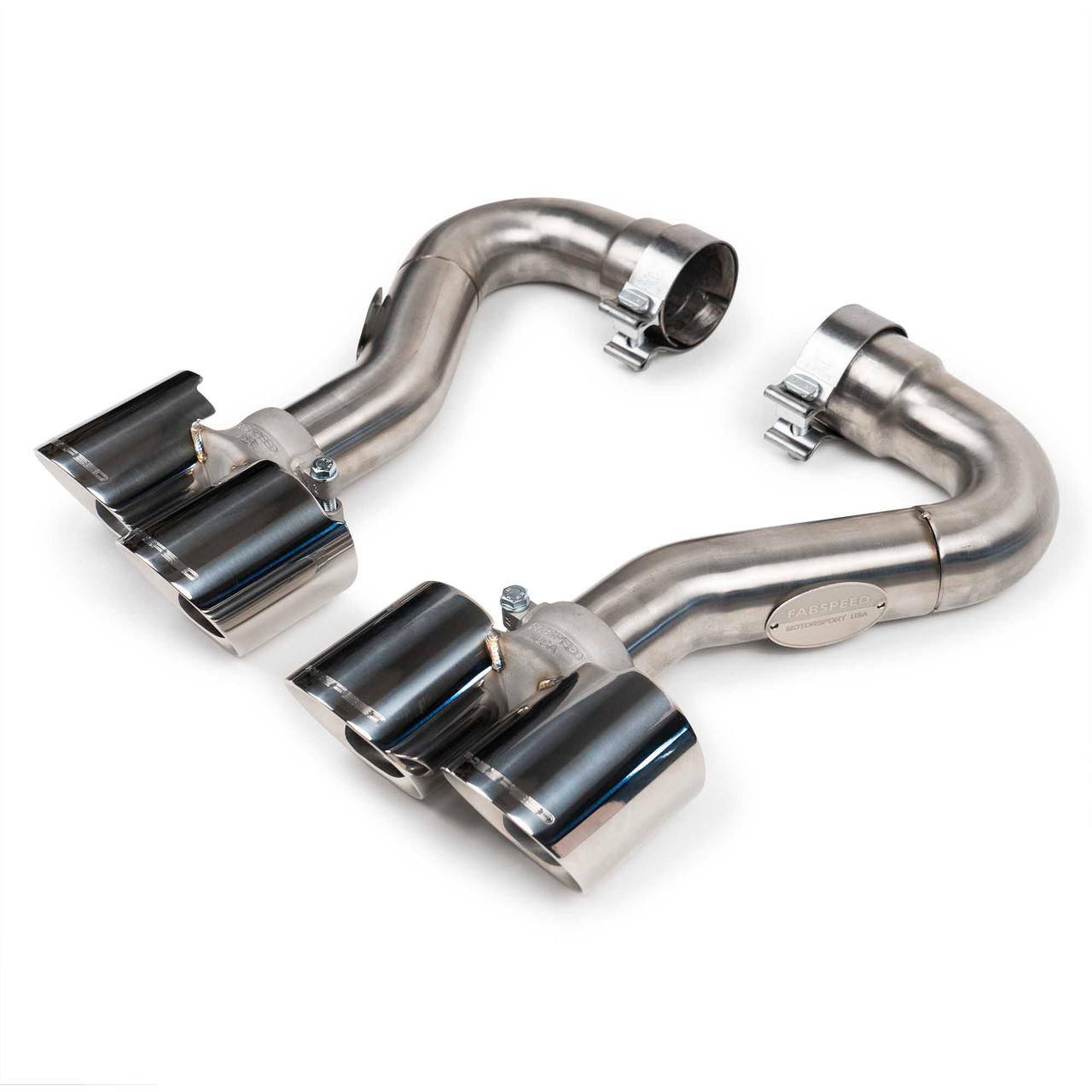 Fabspeed Porsche 955 S Deluxe Quad Style Tips (2002-2007)