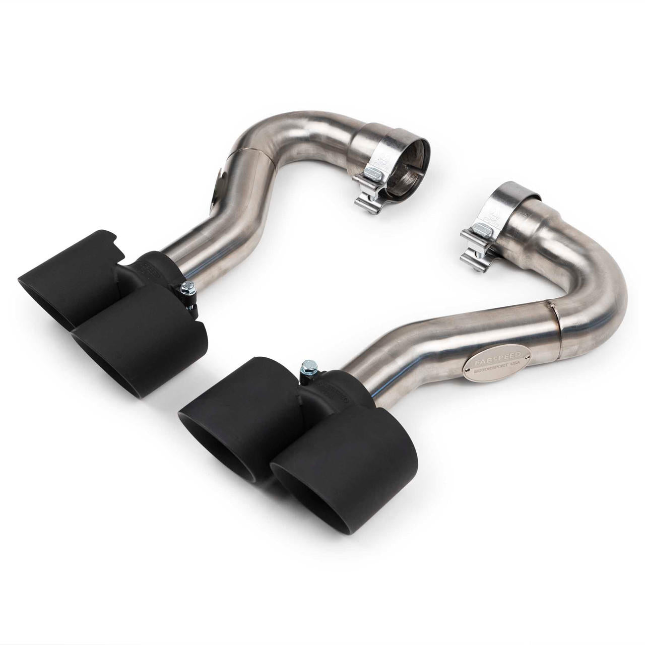 Fabspeed Porsche 955 S Deluxe Quad Style Tips (2002-2007)