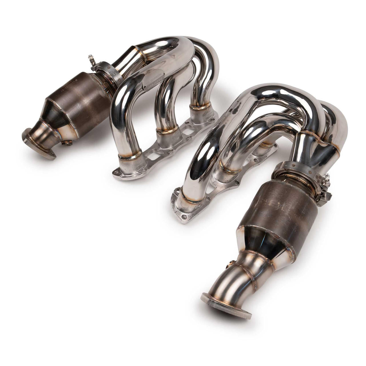 Fabspeed Porsche 987.2 Boxster / Cayman RENNKRAFT Modular Headers with HJS Catalytic Converters (2009-2012)
