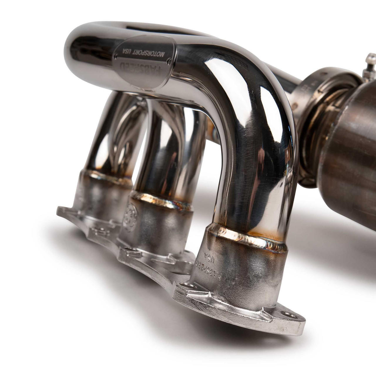 Fabspeed Porsche 997.2 Carrera RENNKRAFT Modular Headers with HJS Catalytic Converters (2009-2011)