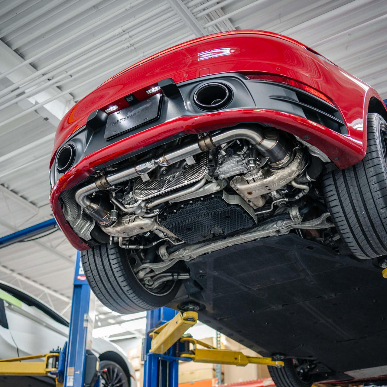 Fabspeed Porsche 992 Carrera Sport Catalytic Converters (2019+)