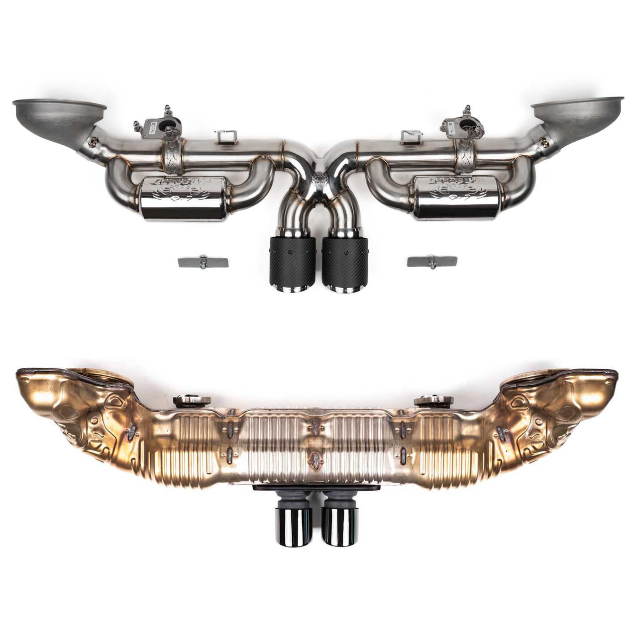 Fabspeed Porsche 992 GT3 / GT3 RS / Speedster Valved Nordschleife Cat-Back Exhaust System (2022+)