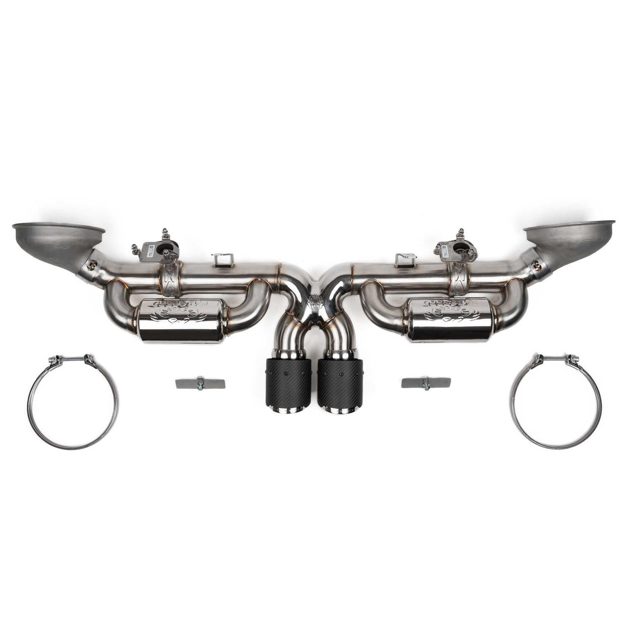 Fabspeed Porsche 992 GT3 / GT3 RS / Speedster Valved Nordschleife Cat-Back Exhaust System (2022+)