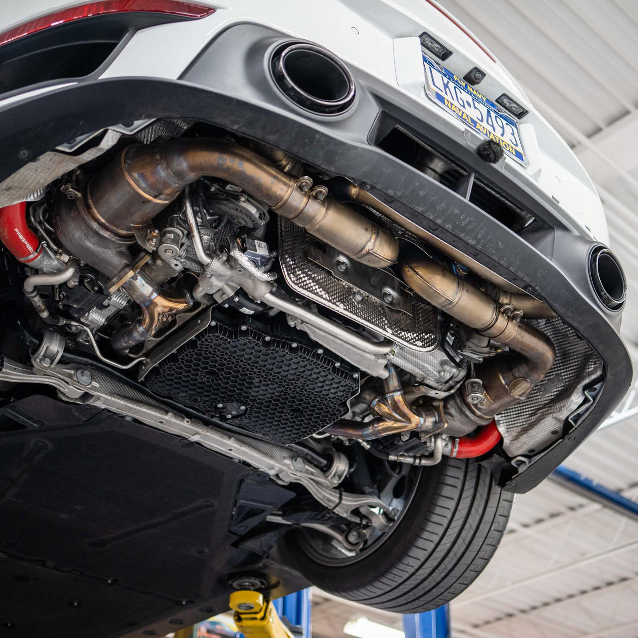 Porsche 992 Twin Turbo / Twin Turbo S Helical Valved Titanium Exhaust System (2021+)
