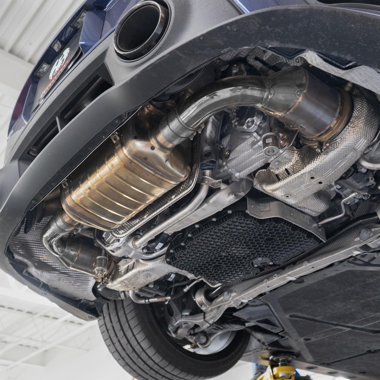 Fabspeed Porsche 992 Twin Turbo / Twin Turbo S Sport Catalytic Converters (2021+)