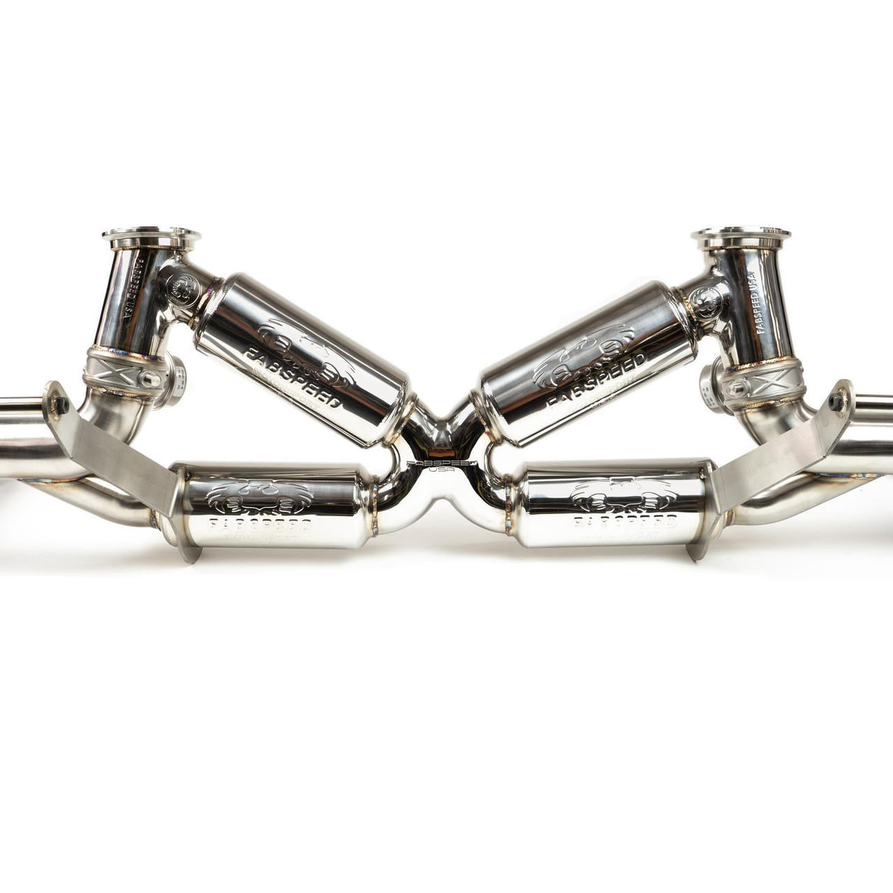 Fabspeed Audi R8 V10 Valved Supersport X-Pipe Exhaust System (2019+)