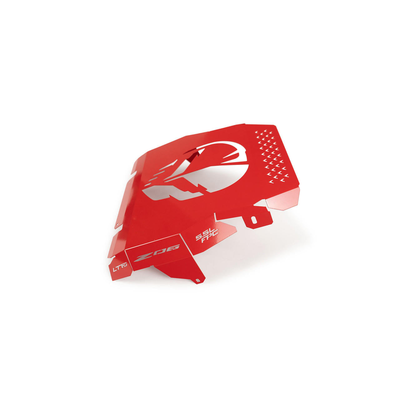 Fabspeed Corvette C8 Z06 Red Engine Cover