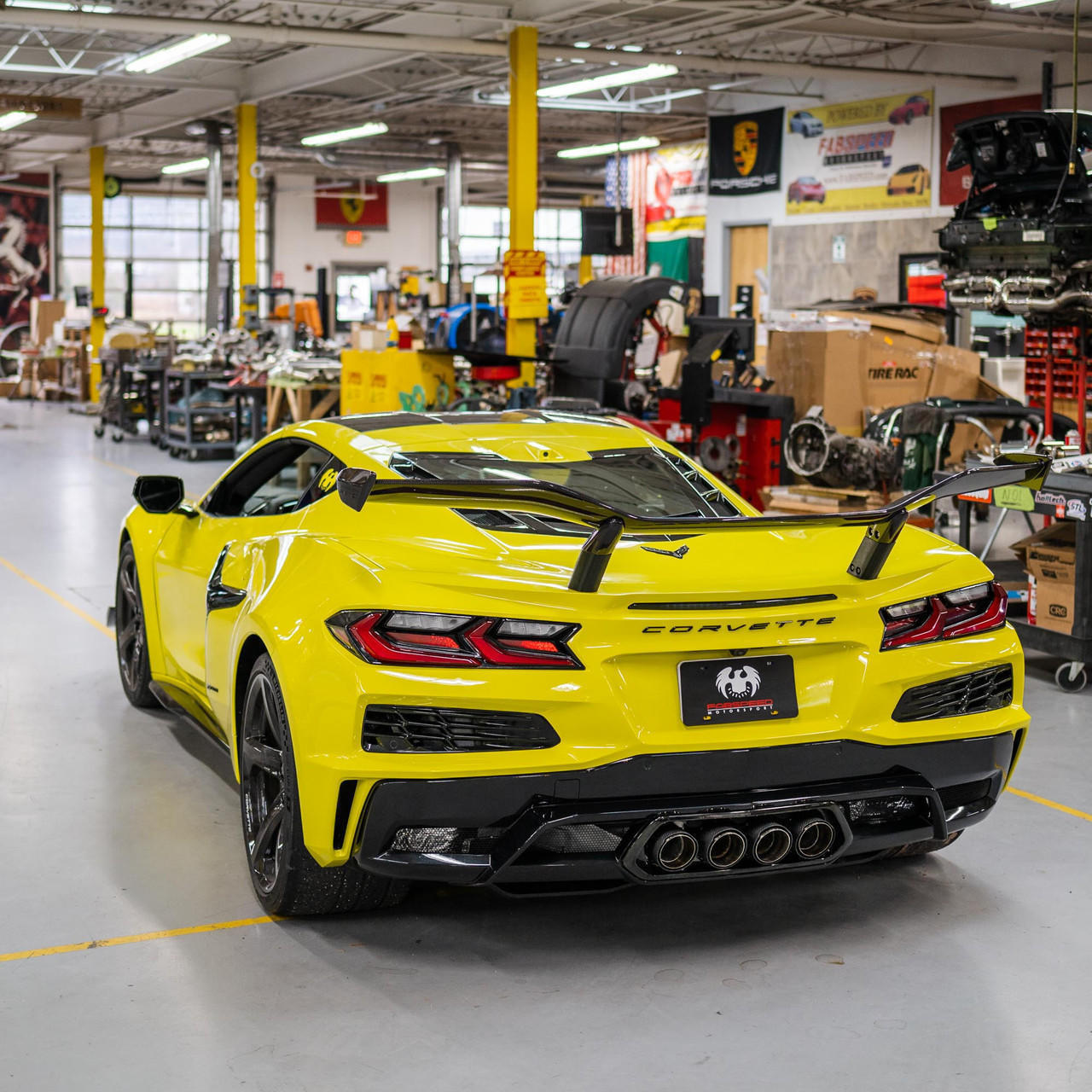 Fabspeed Chevrolet Corvette C8 Z06 Titanium Valved Cat-Back Exhaust System (2023+)