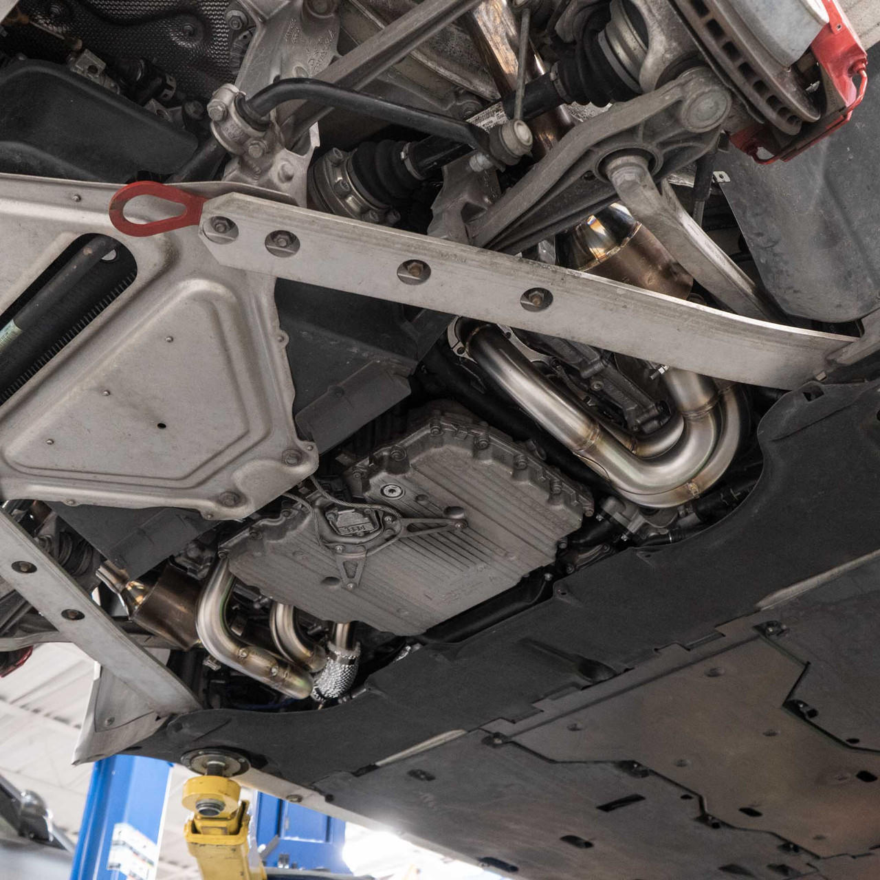 Fabspeed Porsche 997.2 Carrera RENNKRAFT Modular Headers with HJS Catalytic Converters (2009-2011)