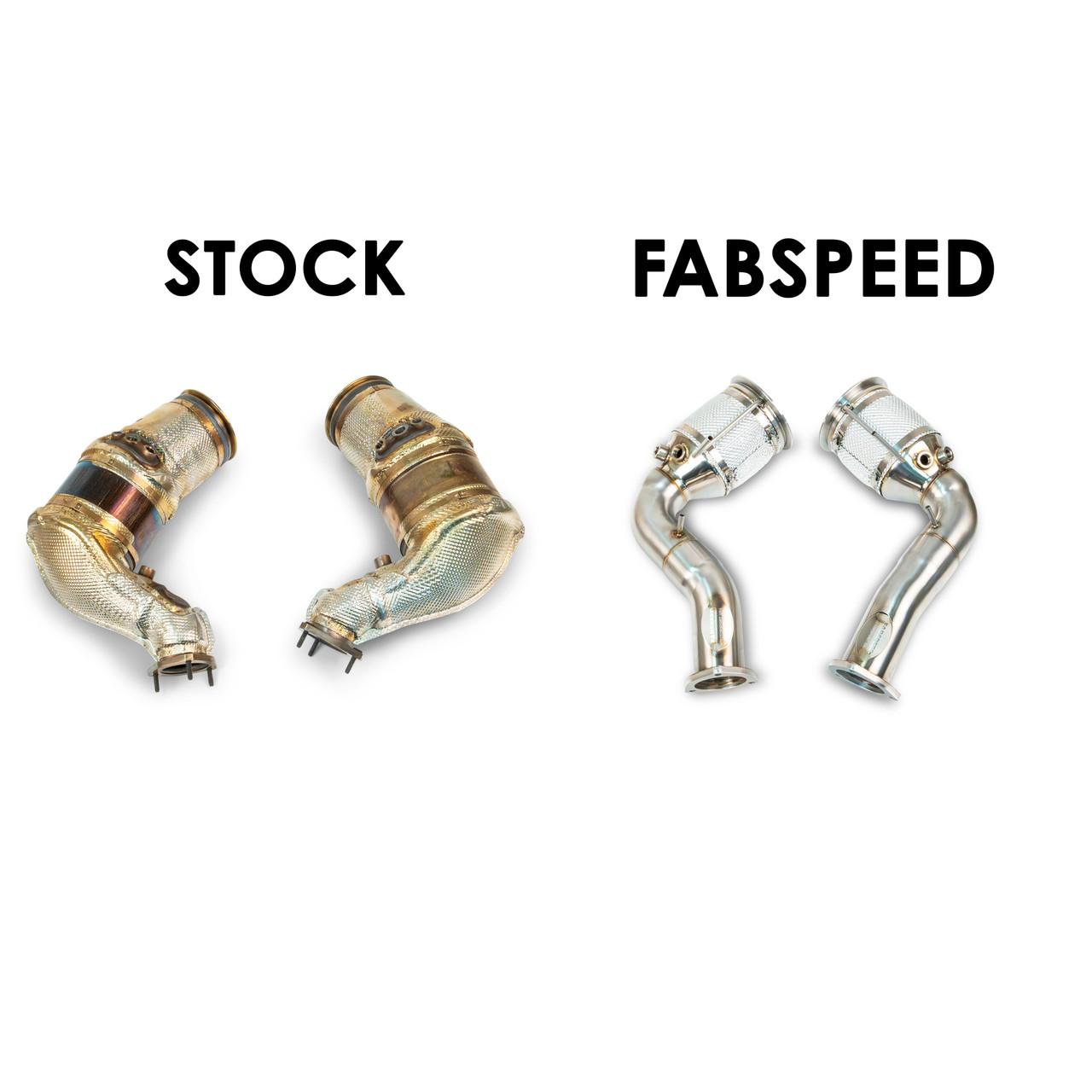 Fabspeed Porsche Cayenne S/GTS/Turbo Sport Catalytic Converters (2019+)