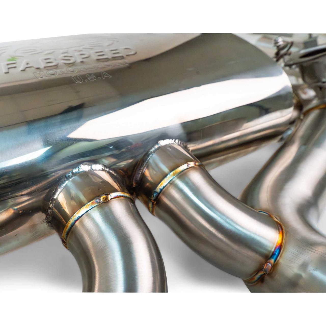 Fabspeed Porsche Cayenne  Valved Cat-Back Exhaust System (2019+)