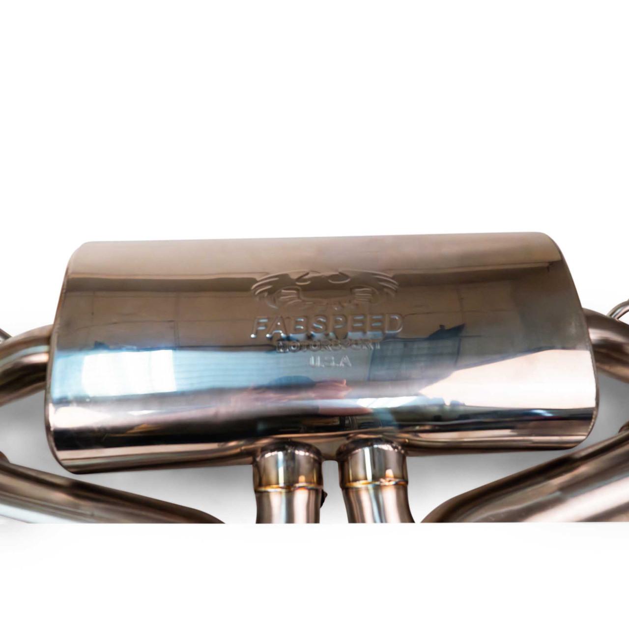 Fabspeed Porsche Cayenne  Valved Cat-Back Exhaust System (2019+)