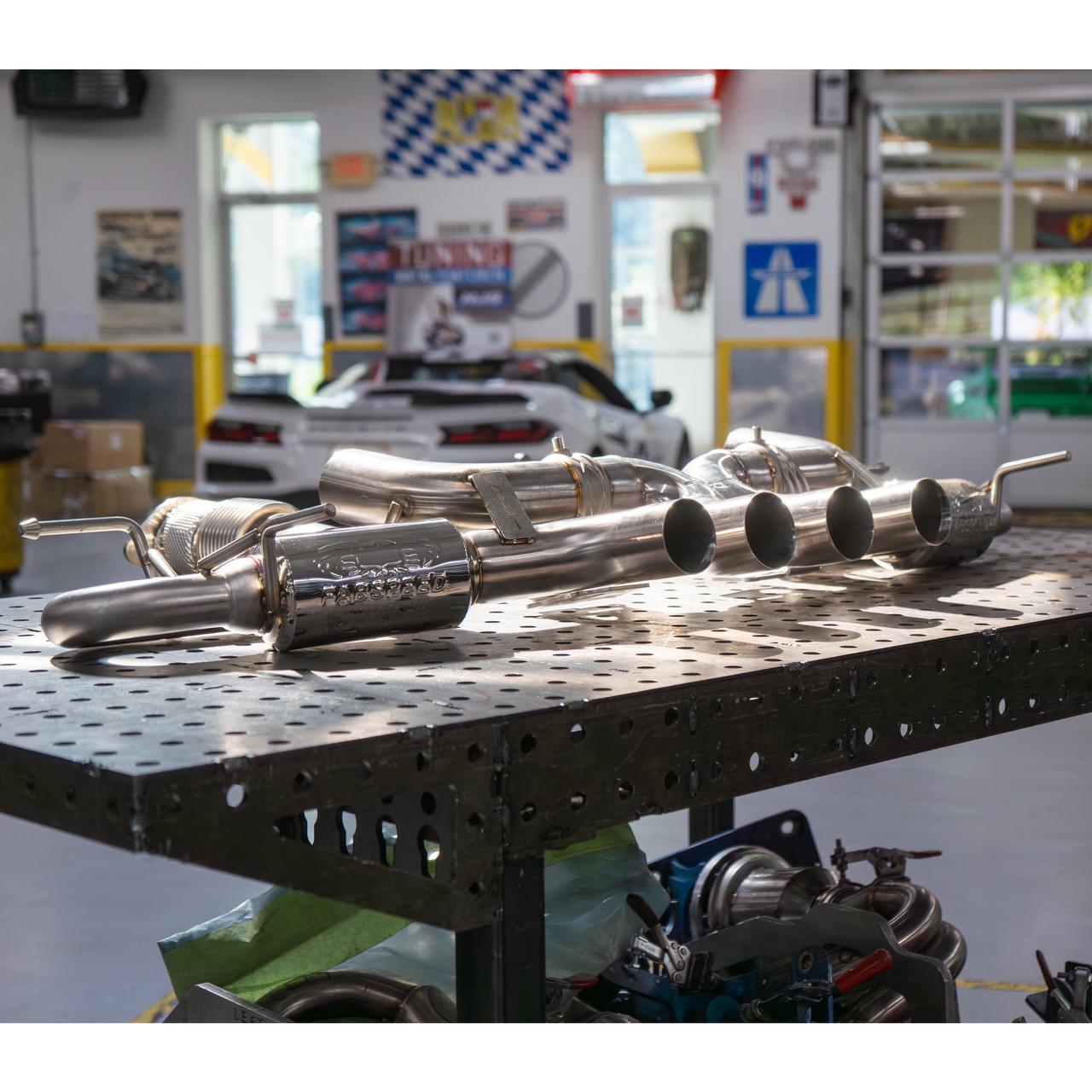 Fabspeed Chevrolet Corvette C8 ZR1X Stainless Steel Valved Cat-Back Exhaust System (2025+)