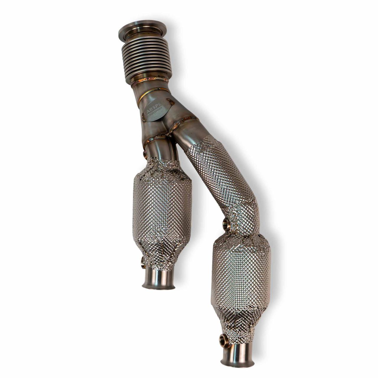 Fabspeed Revuelto GERMAN HJS Sport RACE CAT with Heat Shield