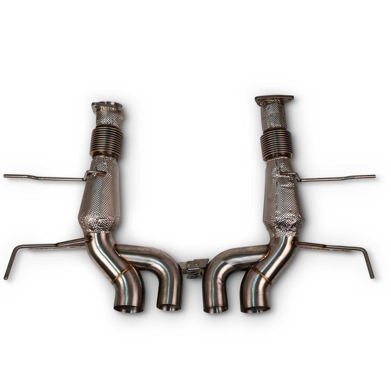 Fabspeed Chevrolet Corvette C8 ZR1 Stainless Steel Megaphone Cat-Back Exhaust System (2025+)