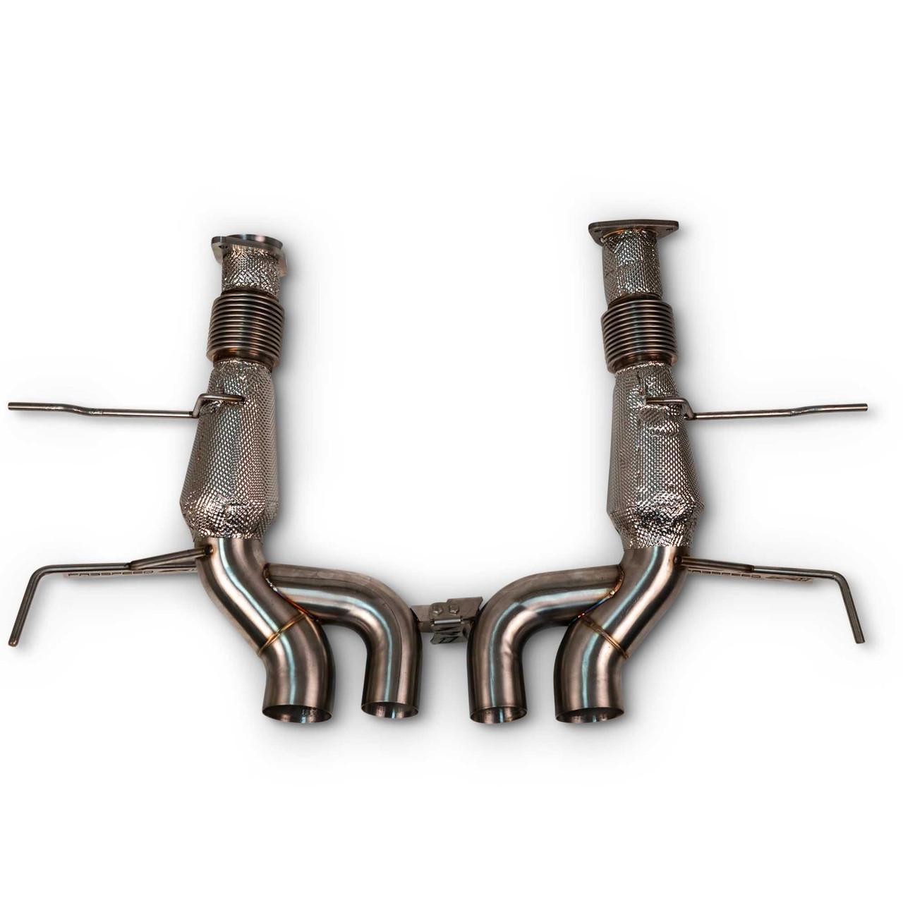 Fabspeed Chevrolet Corvette C8 ZR1X Stainless Steel Megaphone Cat-Back Exhaust System (2025+)