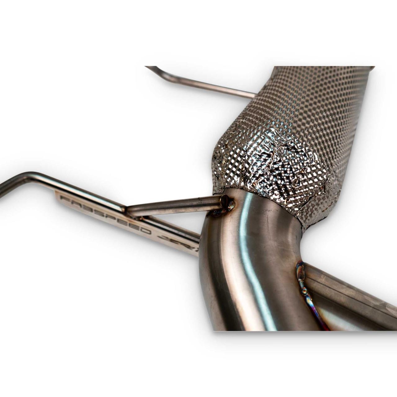 Fabspeed Chevrolet Corvette C8 ZR1 Stainless Steel Megaphone Cat-Back Exhaust System (2025+)