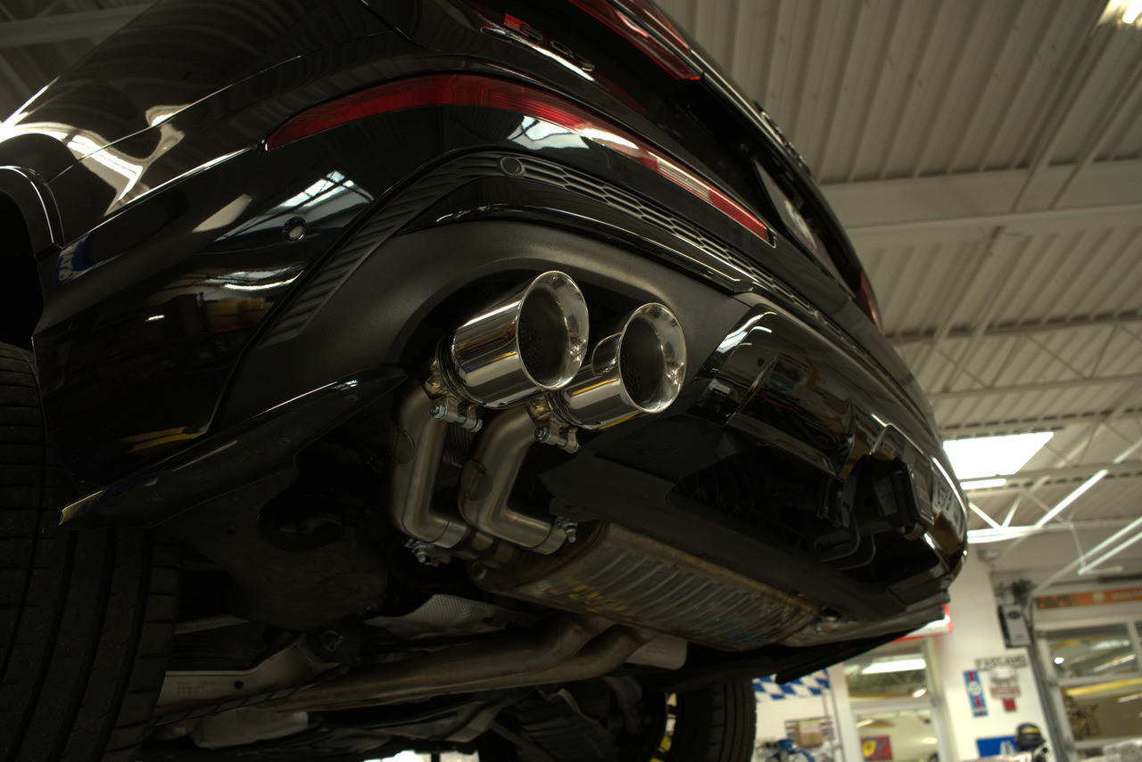 Fabspeed Audi SQ7 Deluxe Exhaust Tips (2020+)