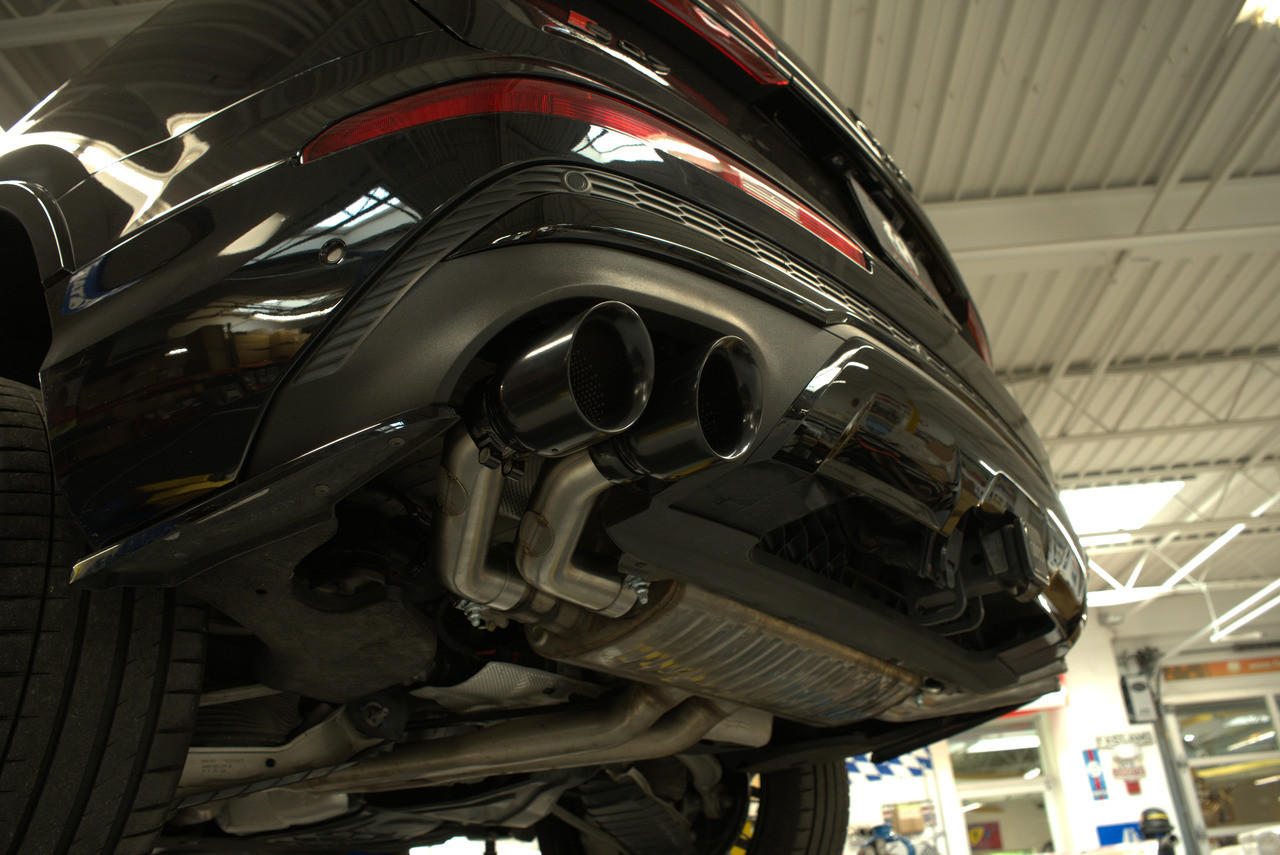 Fabspeed Audi SQ7 Deluxe Exhaust Tips (2020+)
