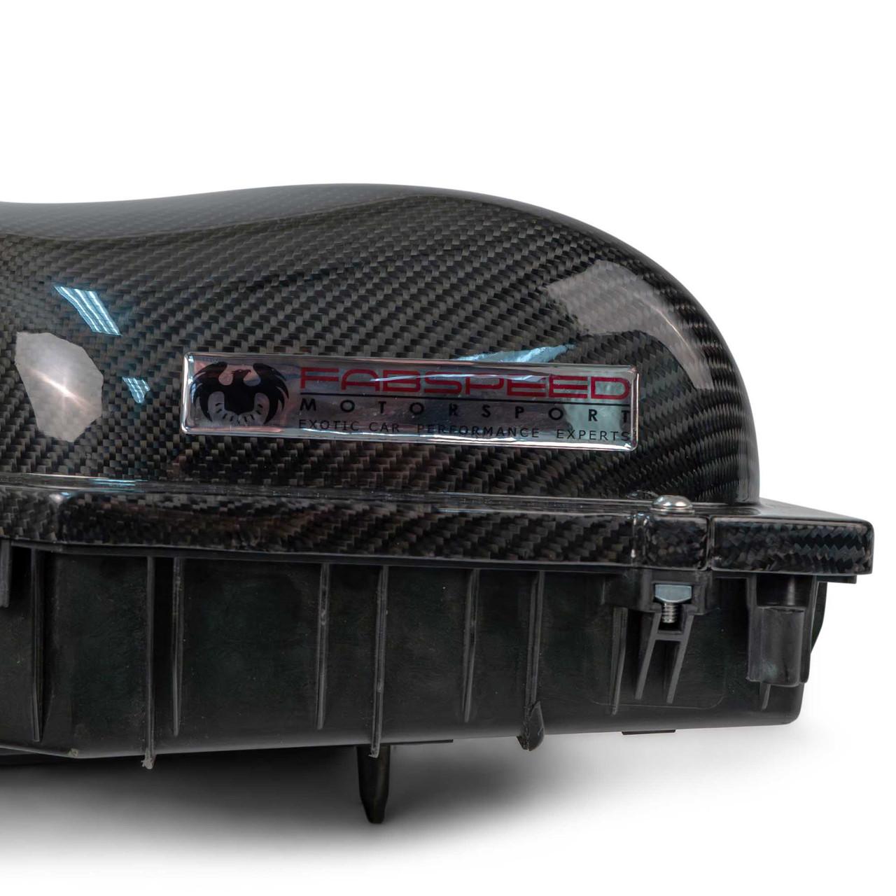 997 MAXFLO CARBON FIBER SUPER HIGHFLOW HIGH PERFORMANCE airbox cover lid for all 997 OEM base airbox systems