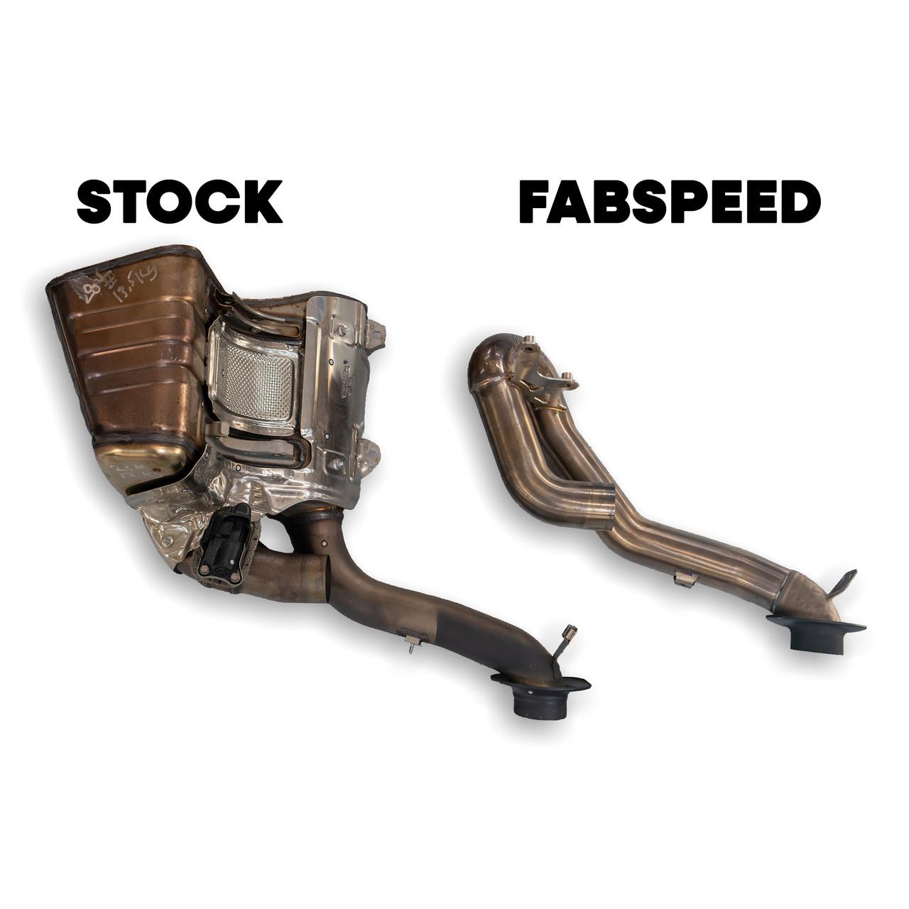Fabspeed 992.2 Carrera GTS Side Muffler Bypass
