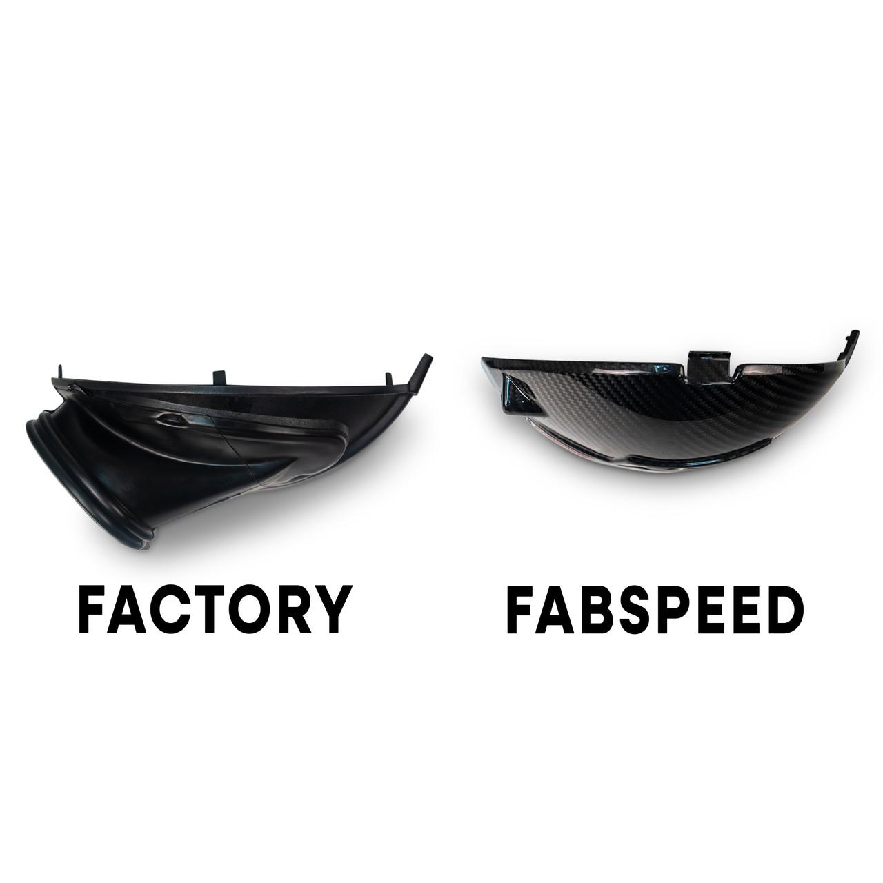 Porsche 964/993 RSR Style Carbon Fiber Engine Fan Heater Duct Cover Plate