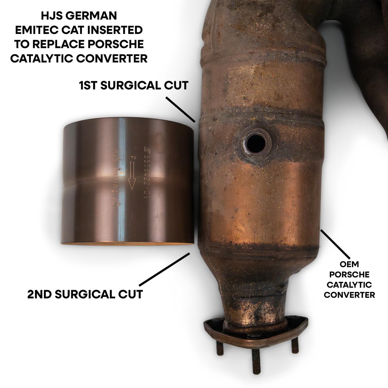 Porsche 997 Carrera Factory/OEM Catalytic Converter Re-Coring