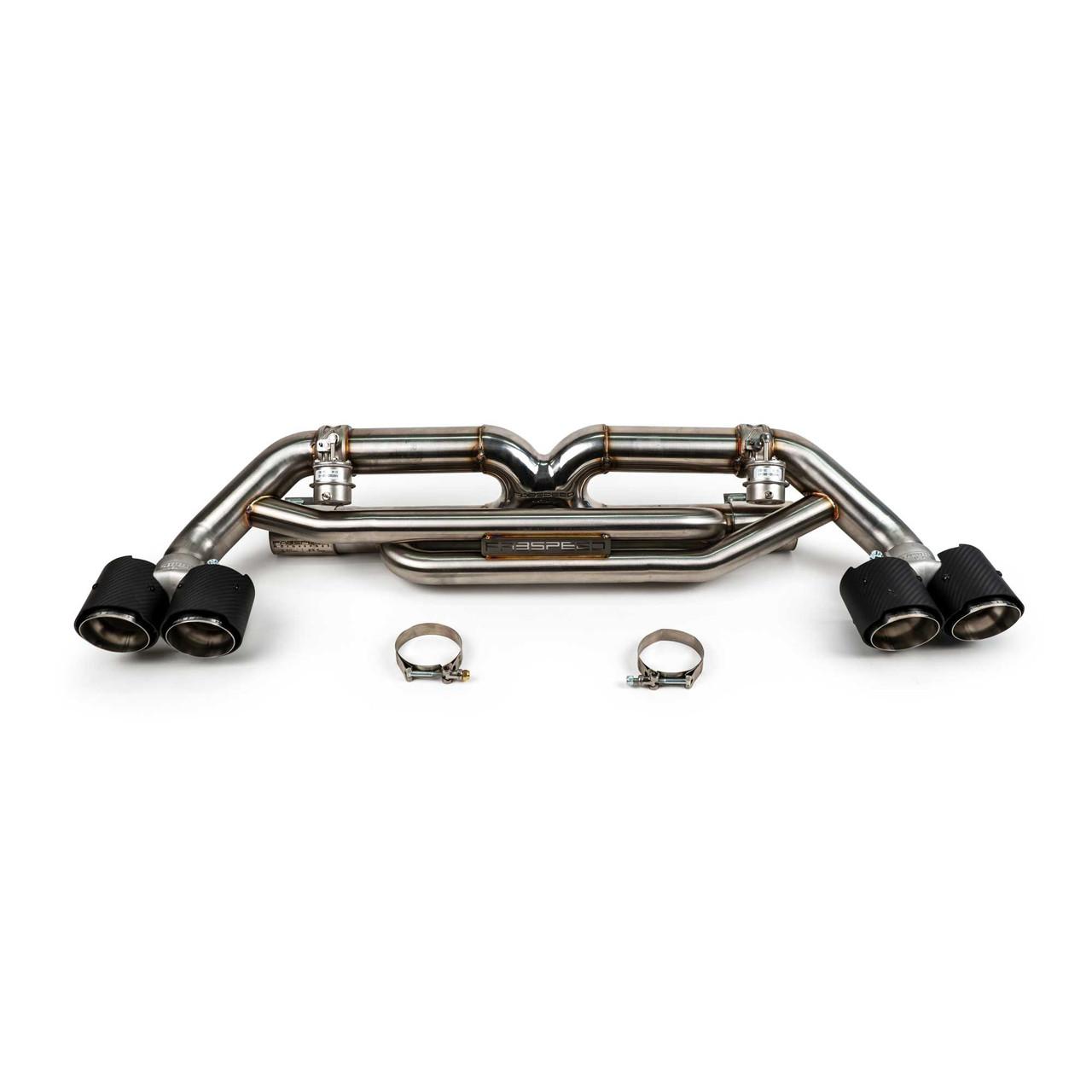 Fabspeed Porsche 991.2 Carrera Valved Center Muffler Bypass X-Pipe (Non-PSE Only)