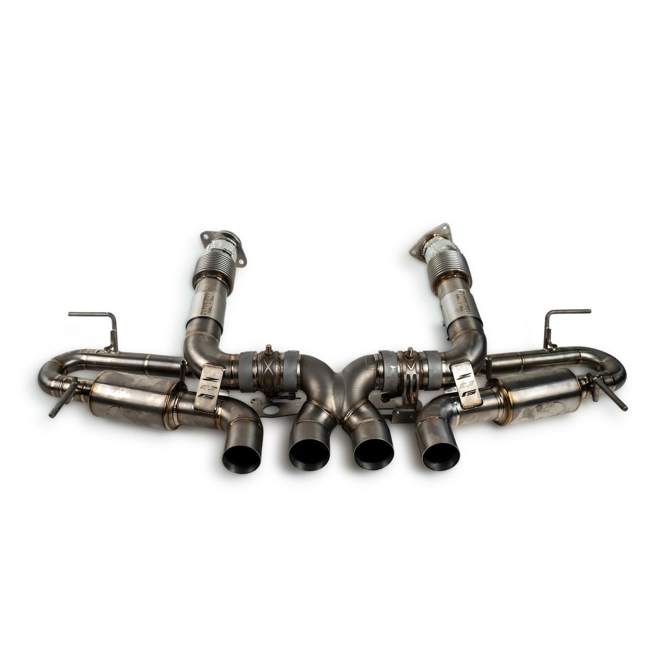 Fabspeed Chevrolet Corvette C8 Z06 Titanium Valved Cat-Back Exhaust System (2023+)