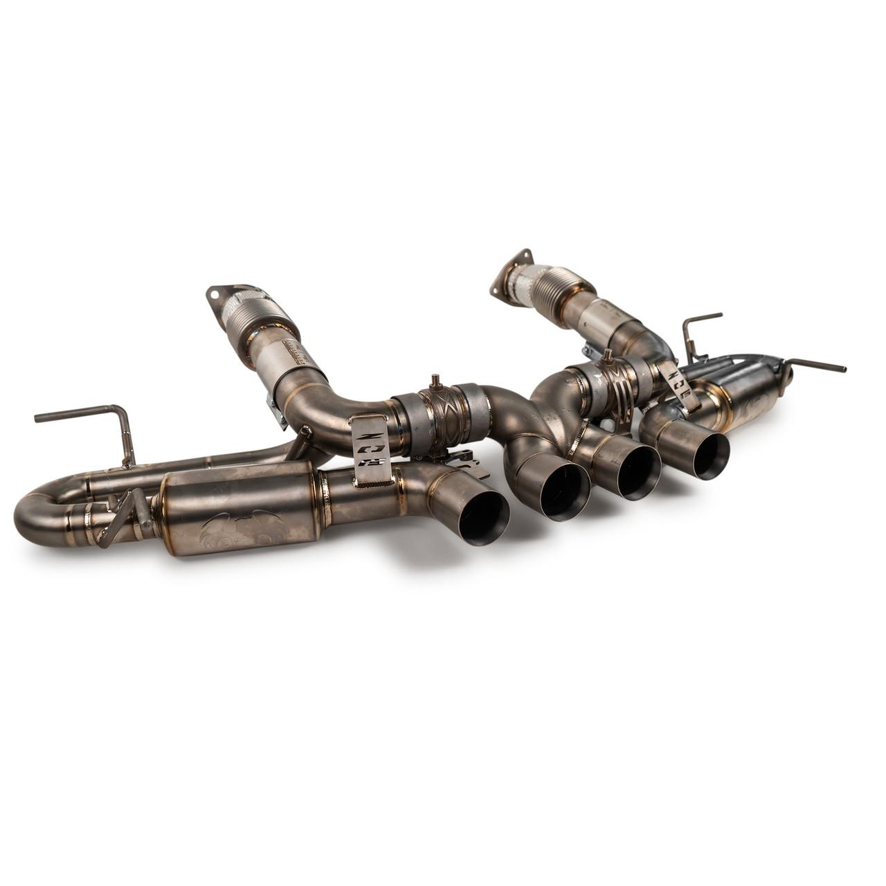 Fabspeed Chevrolet Corvette C8 Z06 Titanium Valved Cat-Back Exhaust System (2023+)