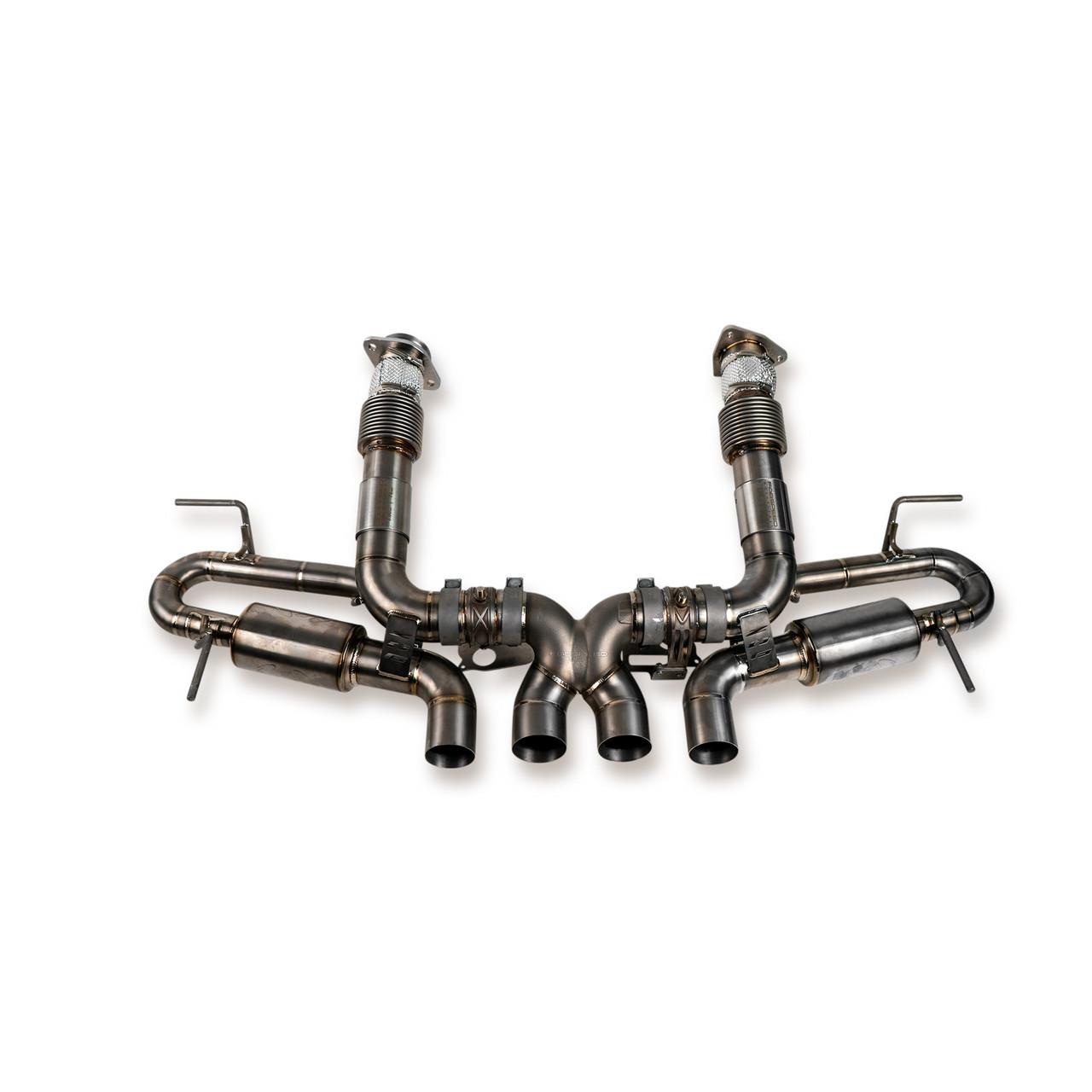 Fabspeed Chevrolet Corvette C8 Z06  Titanium Valved Cat-Back Exhaust System (2023+)