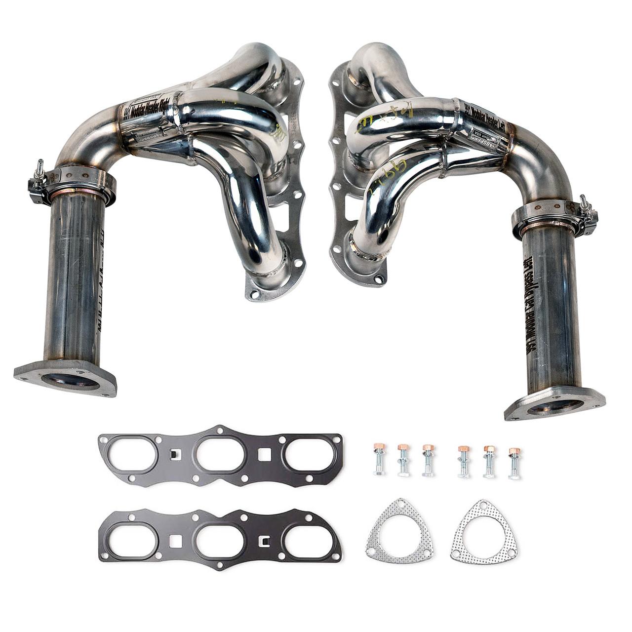 Fabspeed Porsche 991 Carrera RENNKRAFT Modular Headers with HJS Catalytic Converters (2012-2016)