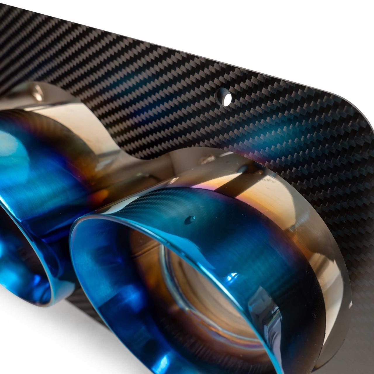 Fabspeed Chevrolet Corvette C8 ZR1 Titanium Quad Tips (2025+)