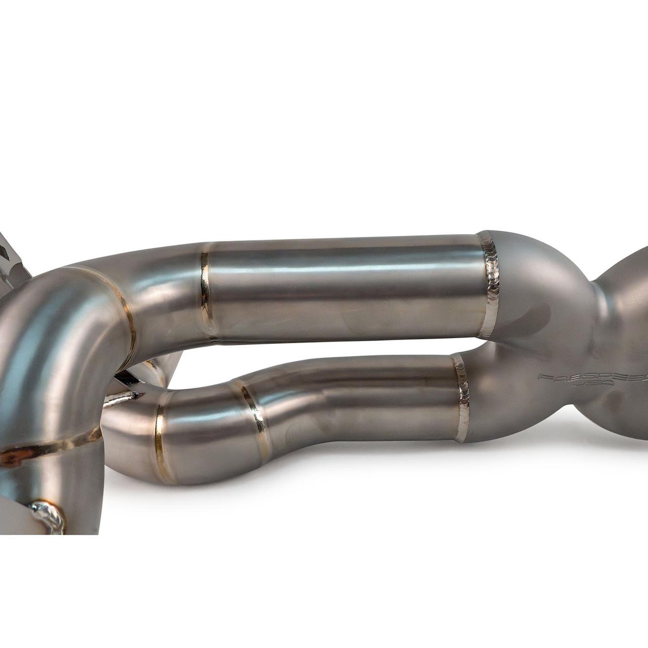 Fabspeed Ferrari 488 / Pista Supreme Titanium X-Pipe Exhaust