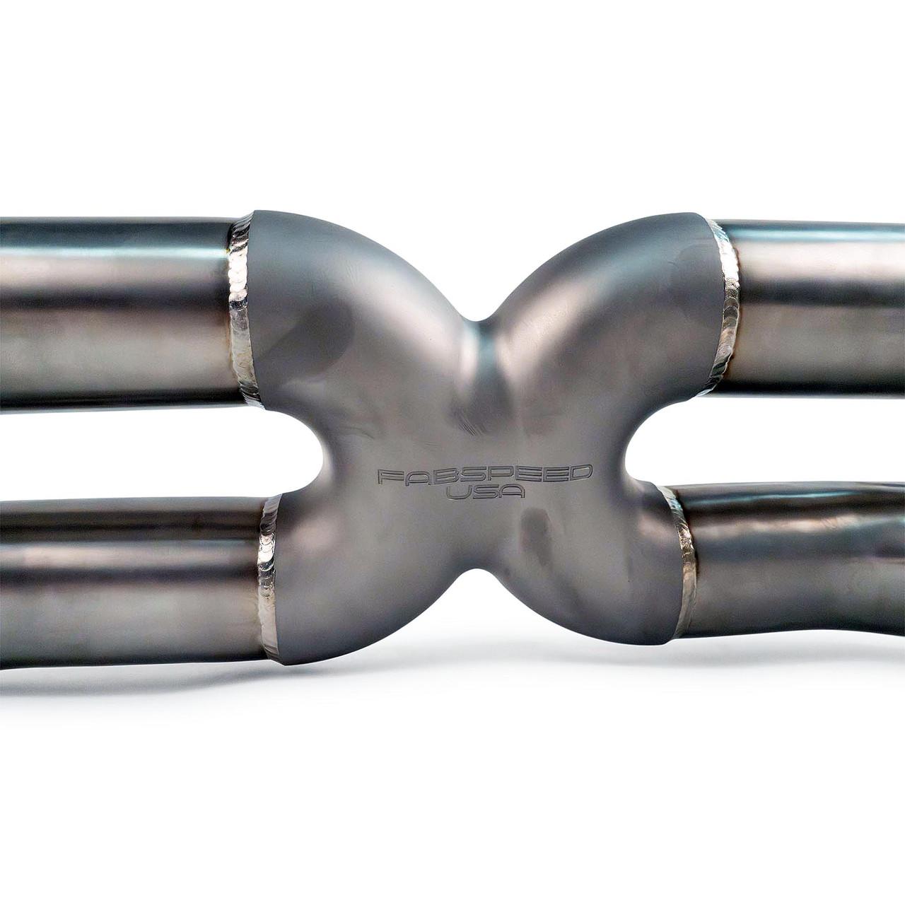 Fabspeed Ferrari 488 / Pista Supreme Titanium X-Pipe Exhaust