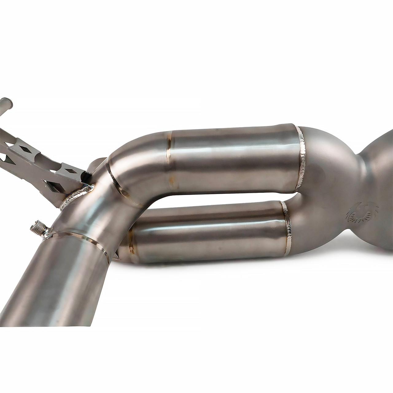 Fabspeed Ferrari F8 Tributo Titanium Supersport X-Pipe Exhaust System (2020+)