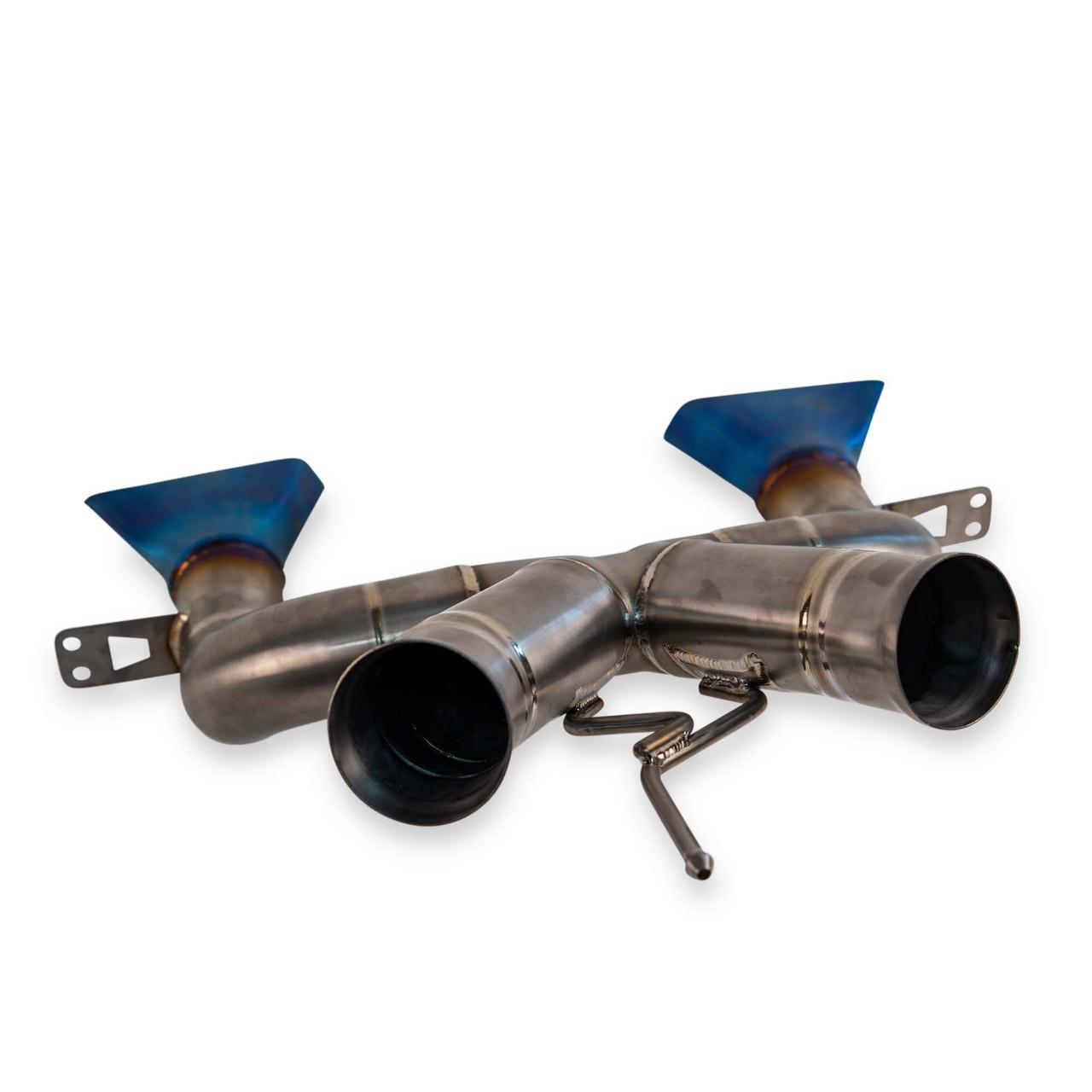 Fabspeed McLaren MP4-12C Supreme Titanium X-Pipe Exhaust System (2011-2014)