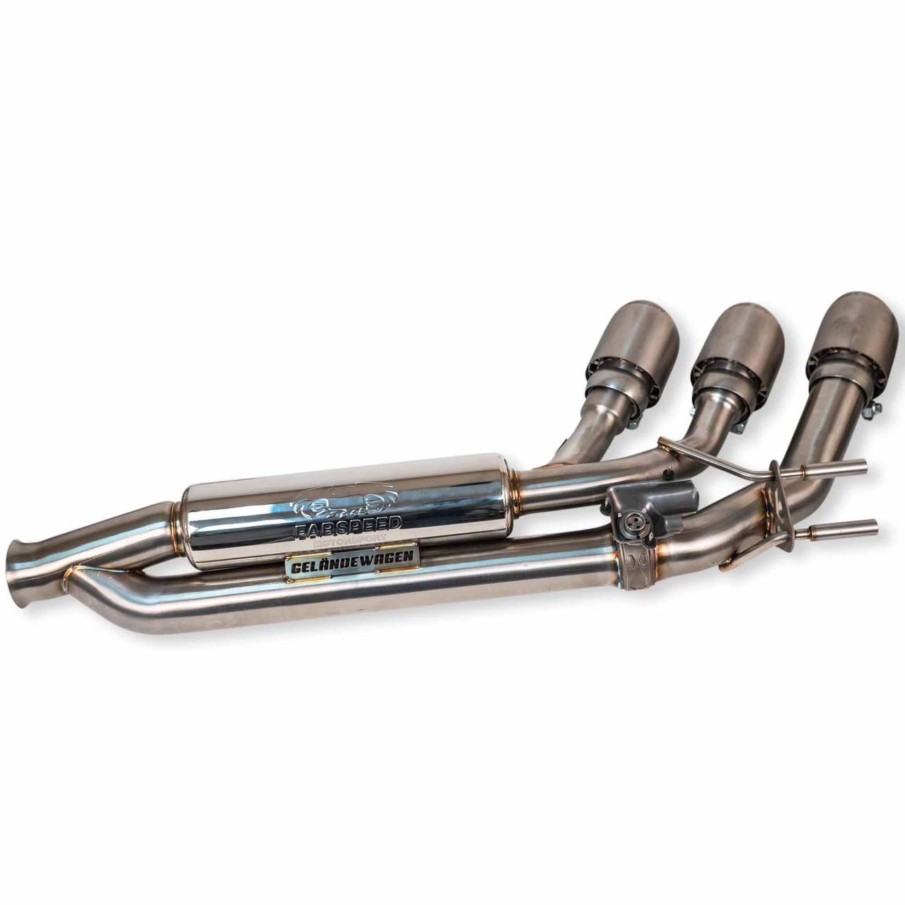 Fabspeed Mercedes-Benz AMG G63 Valved Exhaust with Triple Tips (2019+)