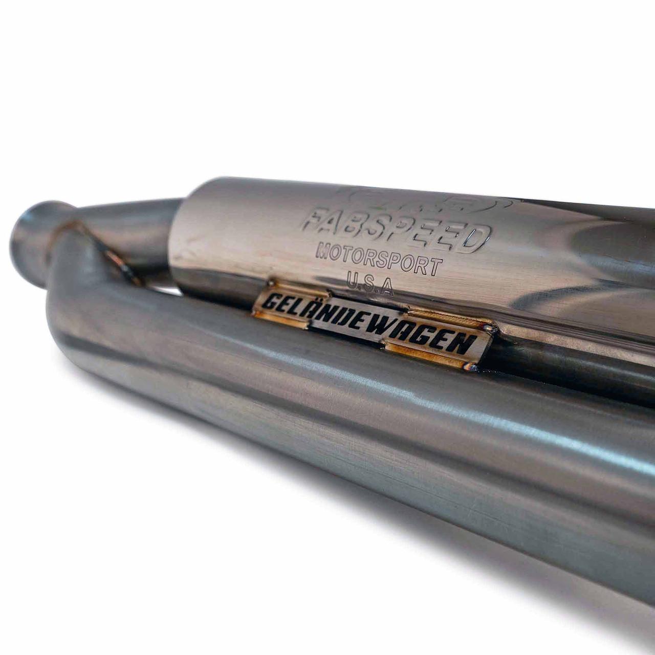 Fabspeed Mercedes-Benz AMG G63 Valved Exhaust with Dual Tips (2019+)