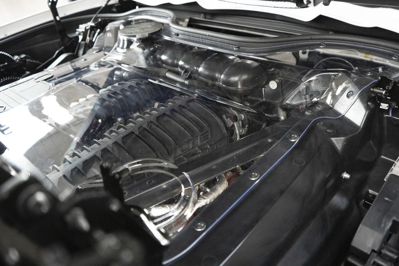 Corvette C8 / Z06 HTC - Clear Engine Cover