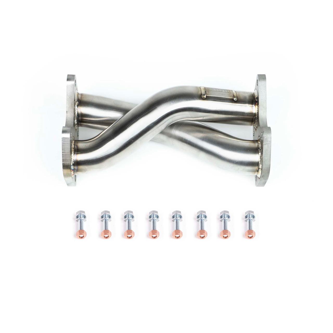 Fabspeed Ferrari F8 Tributo Rear Center Muffler Bypass X Pipe (2020+)