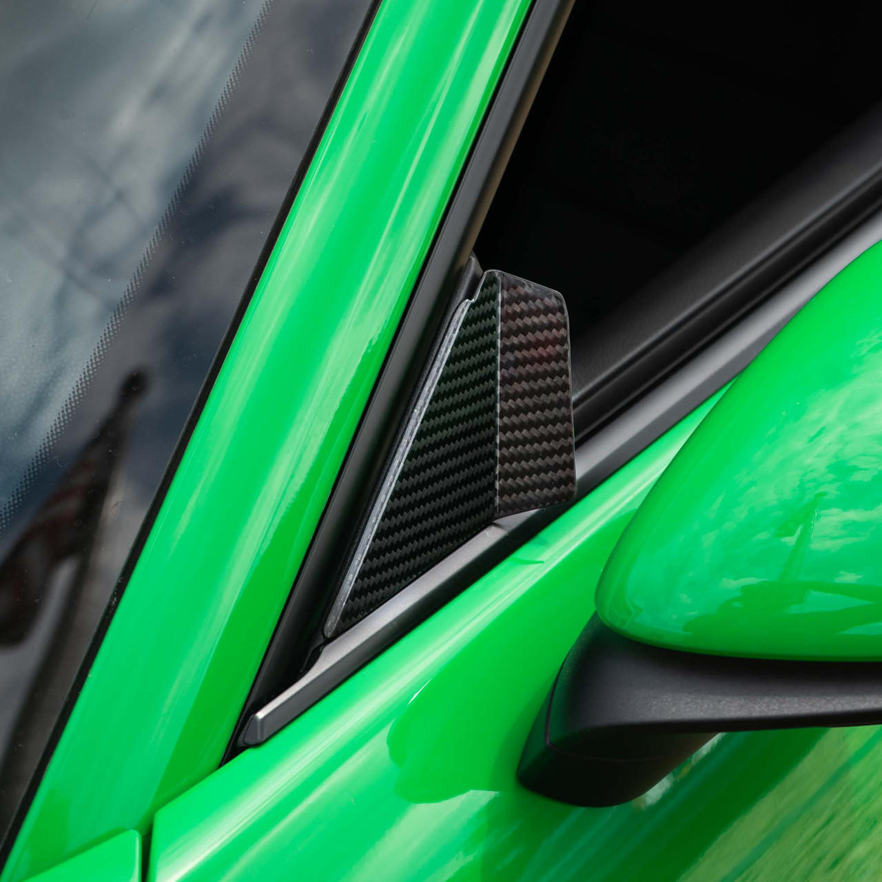 Fabspeed Carbon Fiber Anti-Wind Buffeting Kit