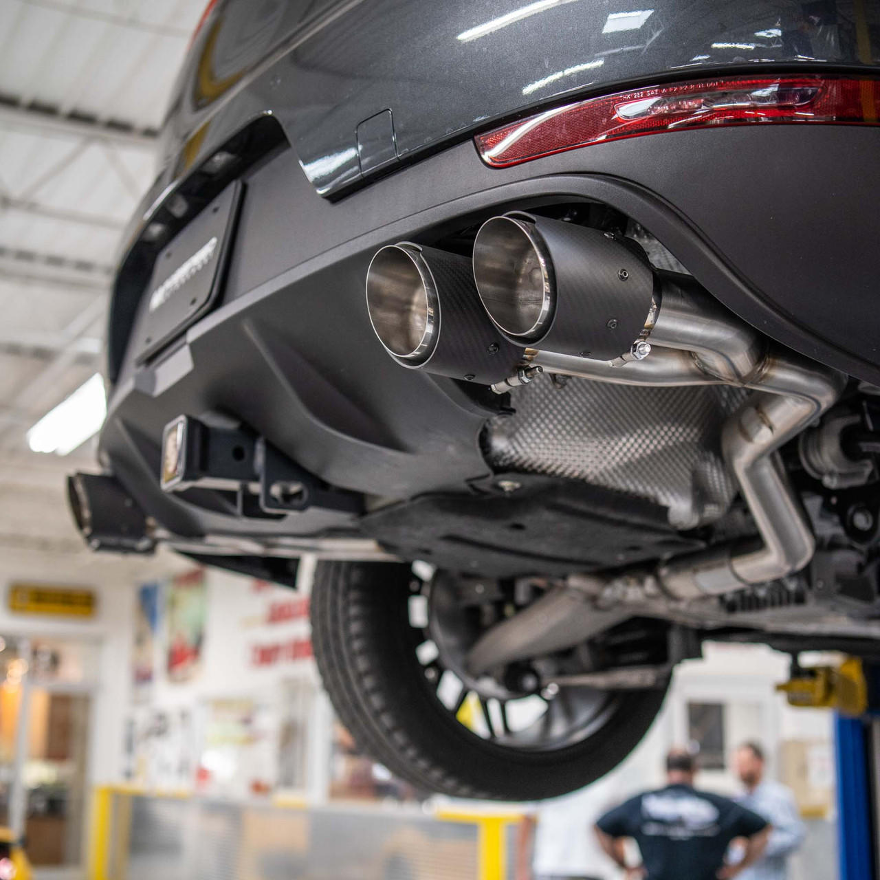Fabspeed Porsche Macan 2.0L Rear Slip-on Sport Exhaust (2018-2022+)
